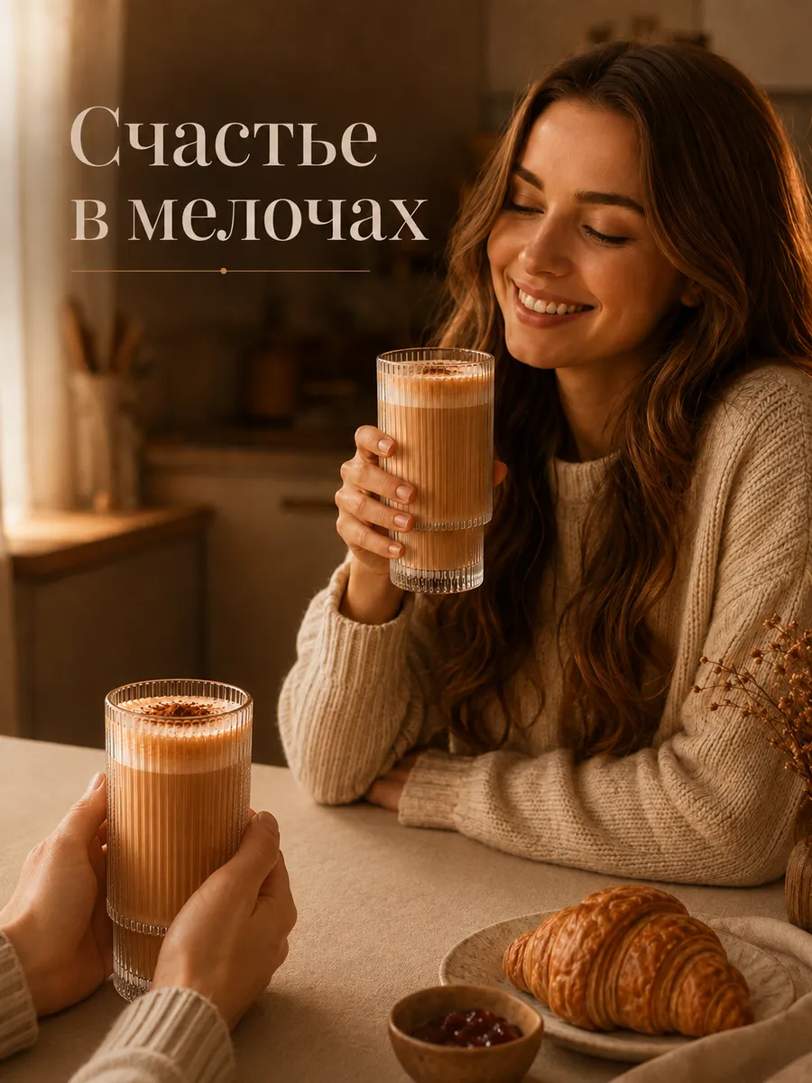 Набор стаканов "Грань" стекло 2 шт 320 мл для напитков